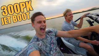 Varen Met Onze Nieuwe Jet Boot