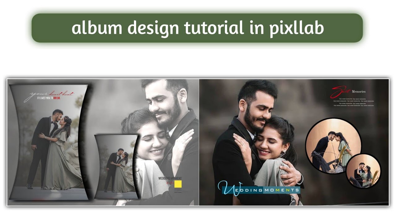 #133 Album design tutorials in pixllab/ ak desing #albumdesing - YouTube