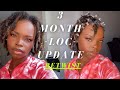 3 month loc update| retwist, style, & products