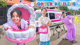 LEIKA DOCTOR VS TOMPEL DOCTOR CHALLENGE TREATING PATIENTS! 😍 FUNNY KIDS VIDEO
