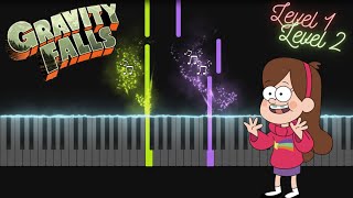 Gravity Falls Theme Song | Easy Piano Tutorial
