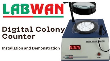 LABWAN Digital Colony Counter / How to use a Colony Counter / How to use Colony Counter