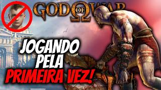 ZERANDO GOD OF WAR 1 PELA PRIMEIRA VEZ! VAMOS SOLDAR NOSS...