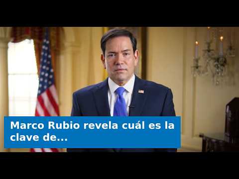 VIDEO: Marco Rubio Reveals the Key to Trump's Strategy Against the Cuban Regime