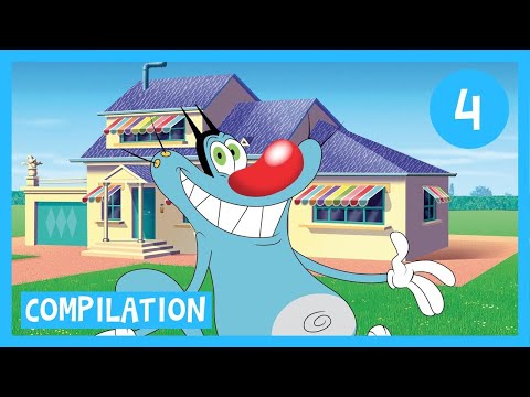 Oggy And The Cockroaches New 2018 - Oggy's House Compilation 1H In Hd