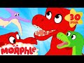 DINOSAUR ISLAND! My Magic Pet Morphle - Cartoons For Kids! Morphle! Dinosaurs For Kids