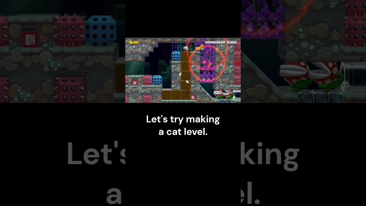 Cat Suit Level - 3D World - Super Mario Maker 2