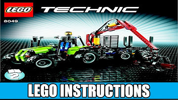 LEGO Instructions - Technic - 8049 - Tractor with Log Loader (Book 2)