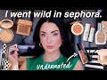 trying NEW SEPHORA makeup so you don&#39;t have to! HITS &amp; MISSES...