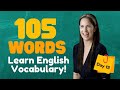 LEARN 105 ENGLISH VOCABULARY WORDS | DAY 13