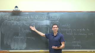 The Bootstrap Approach to Quantum Gravity - Lecture 1
