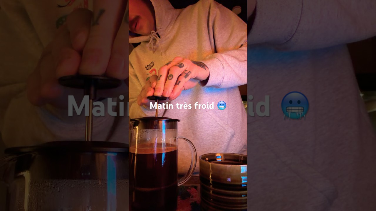 Ce matin il fait -28, ressenti -39. C’est froid 🥶.