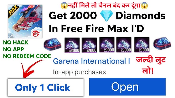 Diamonds Hack FreFire - FF Max - Aplikacije na Google Playu