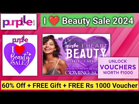 Purple I Heart Beauty Sale 2024 L Purple Coupon Code Today L Purple App Coupon Code L Purple Coupon