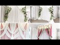 DIY- Wedding backdrop DIY- Draping Diy- quick Backdrop designs
