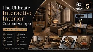The Ultimate Interactive Interior Customizer App (Unreal Engine 5)