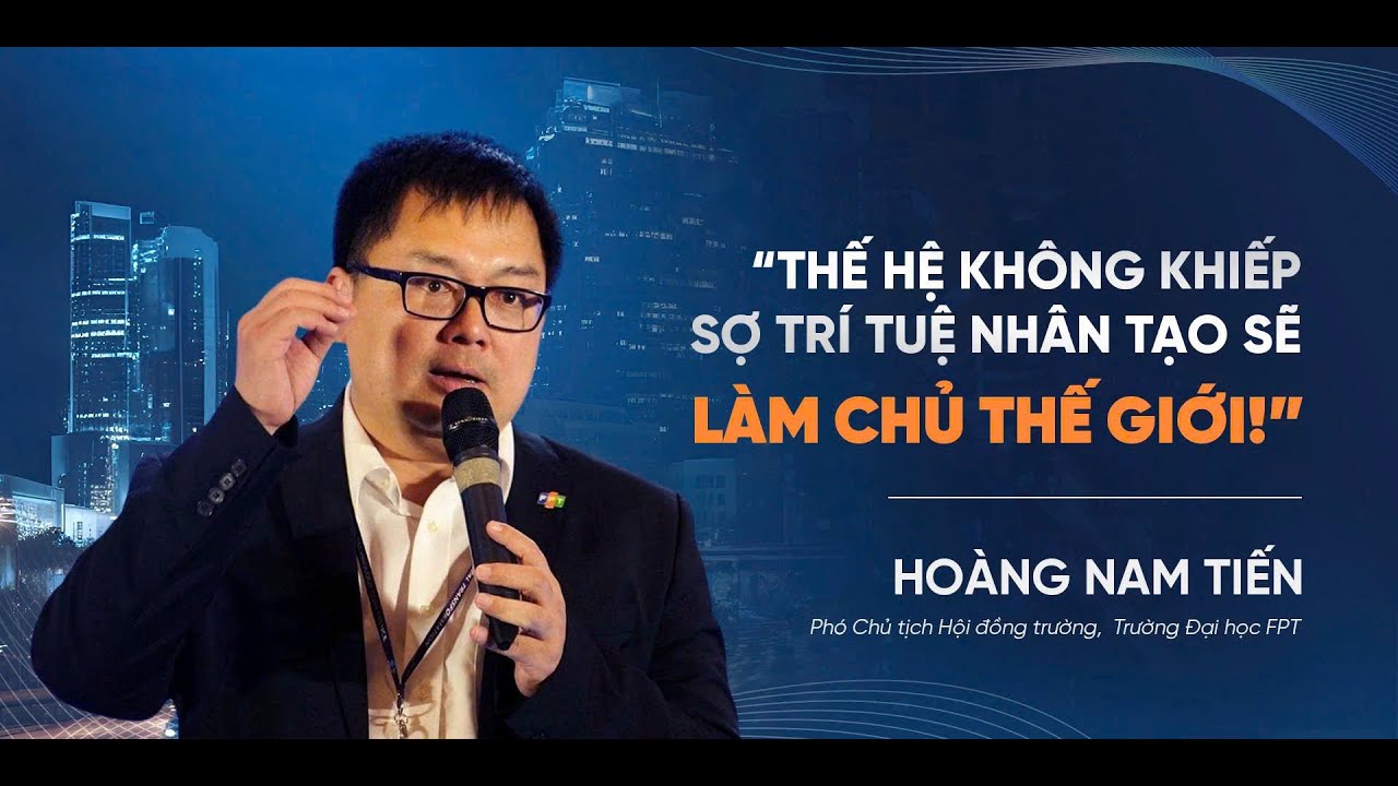 Phát triển bền vững trong kỷ nguyên AI - Hoàng Nam Tiến - Vietnam Tech Impact Summit 2024