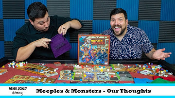 Meeples & Monsters  - Our Thoughts (Board Game Review)