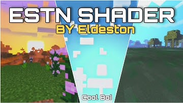 MCPE ESTN SHADER | Best Shader for MCPE 1.17 | Waving Water and God Rays - for Low End Devices