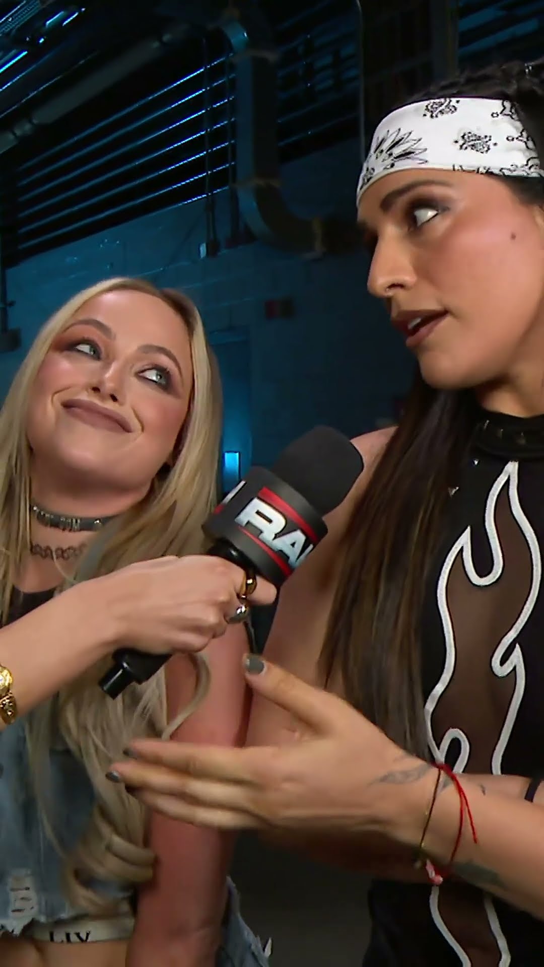 That’s not the answer we were looking for… ? #RawOnNetflix #WWERaw
