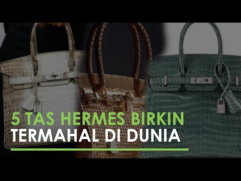 6 Tas Hermès Birkin Termahal di Dunia, Ada yang Bertabur 2.712