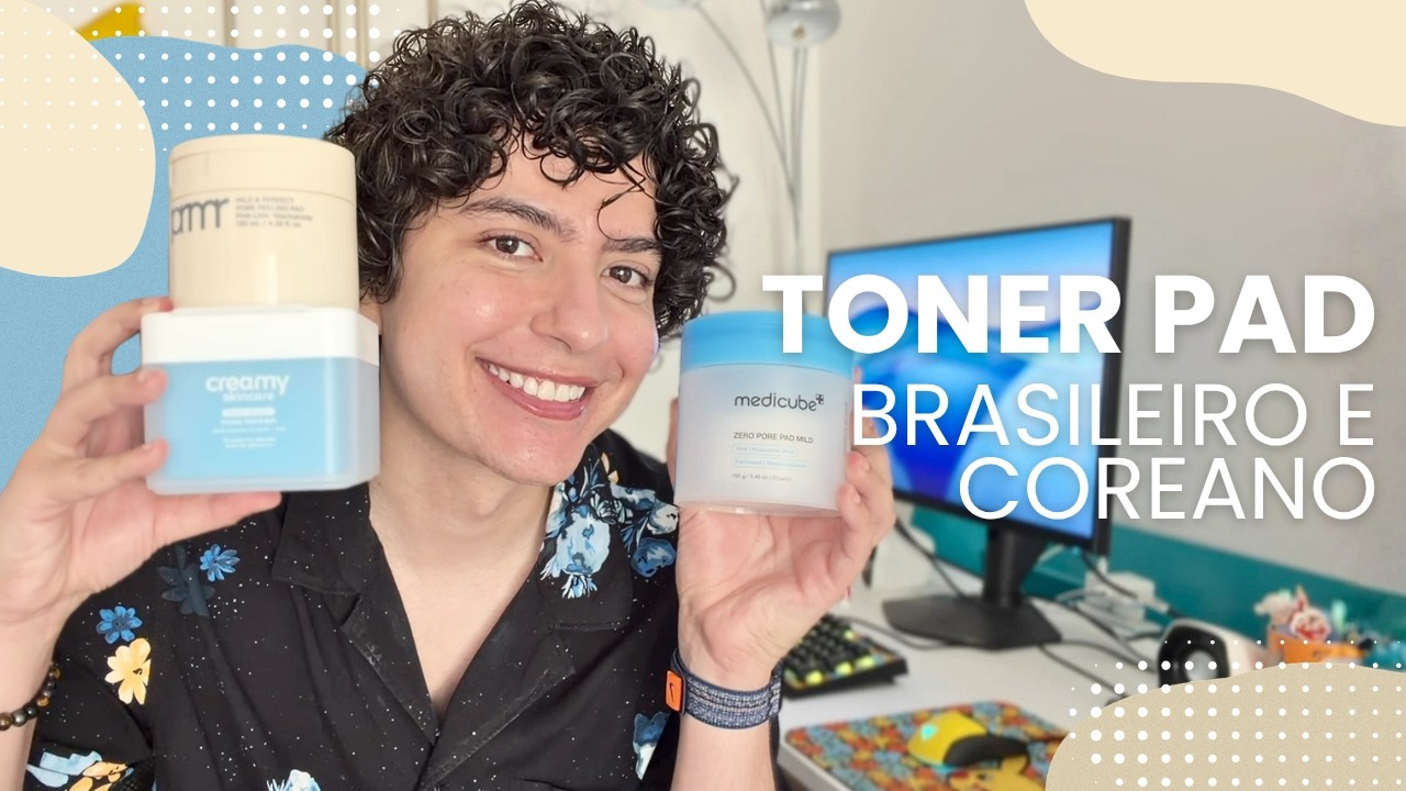 RESENHA TONER PAD MEDICUBE, CREAMY E PRIMERA