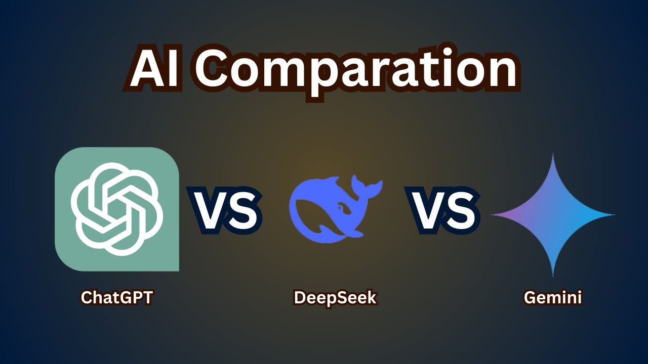 ChatGPT vs DeepSeek vs Gemini | AI Comparation - YouTube