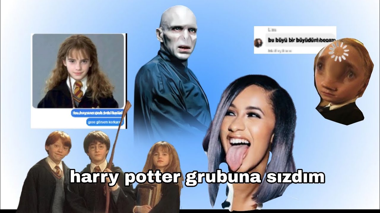 Harry potter gruplarına sızıp günaha sokuyorum