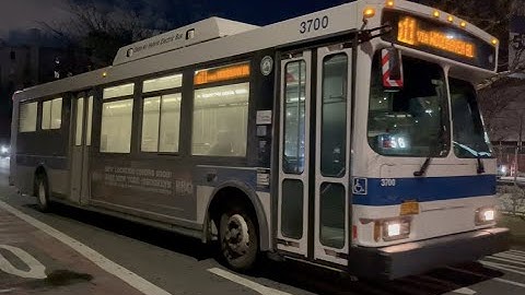 MTA Bus: Queens Bus Evening Action At Woodhaven Boulevard & Hoffman Drive: (02/17/2024)