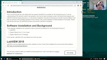 Lab 6 part1: Introduction to Analog Discovery 2