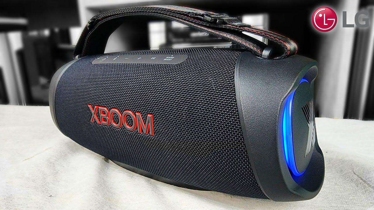 Unboxing (desembalando) LG XBOOM GO XG8T