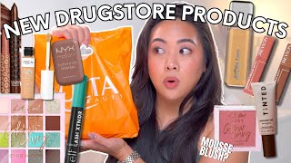 LETS TRY NEW DRUGSTORE MAKEUP TOGETHER