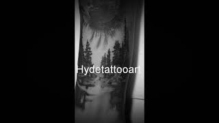 Tattoo Lobo Cicatrizado