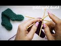 🧶Уроки вязания. Носочки для малышей / Knitting Lessons #клуб28петель 👶