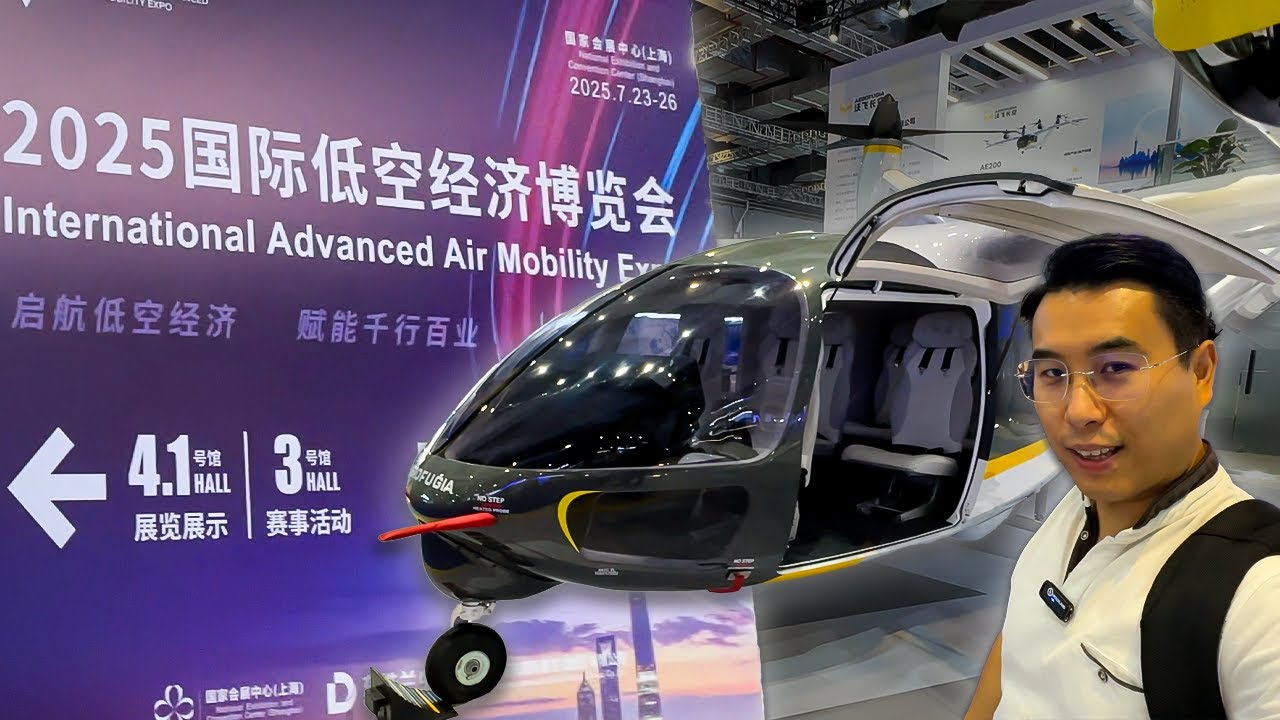 AUTO TAXI VOLANTI, DRONI e un mercato da 300 miliardi: il futuro ambizioso della CINA!