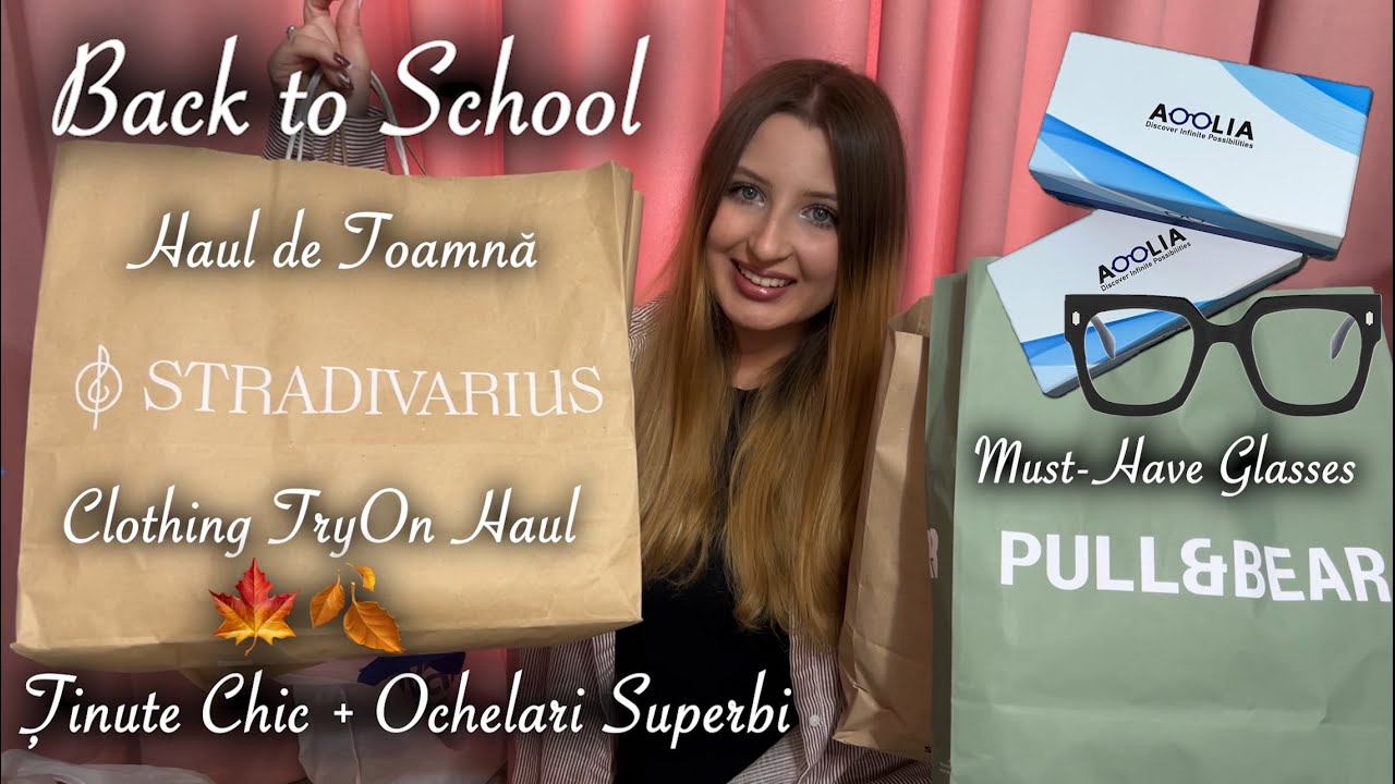 Try On Haul de toamnă | Idei de ținute | Ochelari trendy @AooliaOptical