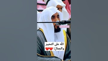 إبداع الجهني من مدينة بريدة 🥰♥️- تلاوة من سورة النمل👌😴