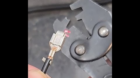 American Autowire Single Wire Crimping Tool Demo