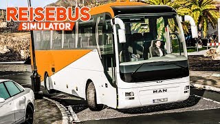 Tourist Bus Simulator #3: Enge INSEL-Kurven für einen Lion's Coach | REISEBUS SIMULATOR screenshot 5