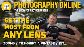 LENSES...LENSES...LENSES! Zoom, kit, tilt-shift, vintage, prime... get the most from any lens.