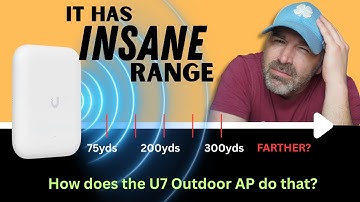 UniFi U7 Outdoor AP Range Test: It