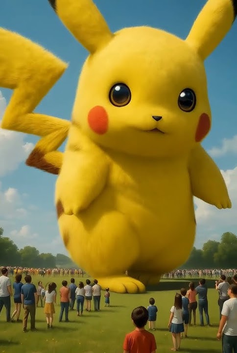 Pikachu 😍#cartoon #pikachu #ai #world animation