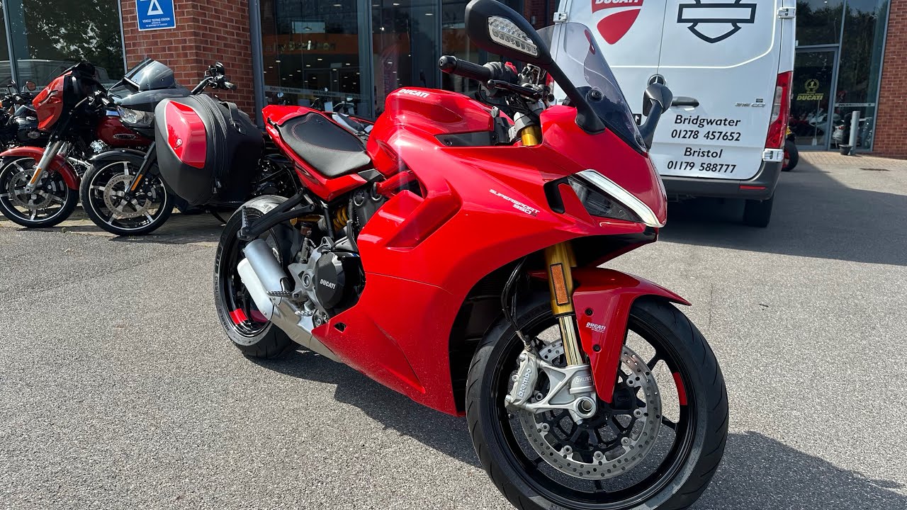Ducati Supersport 950 S (Red) walkaround with engine sound for sale ...
