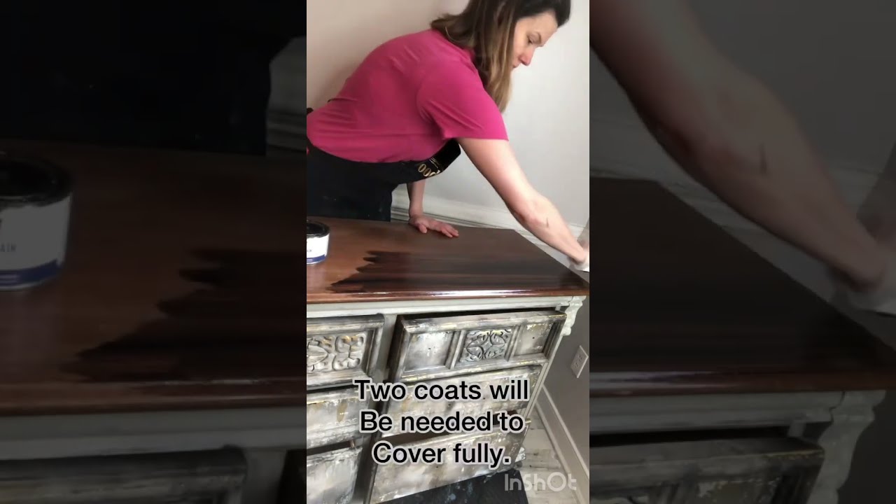 How To Use Gel Stain On Existing Finishes No Sanding Needed 
