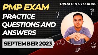 PMP Exam Questions 2023 (September) and Answers Practice Session | PMP Exam Prep | PMPwithRay