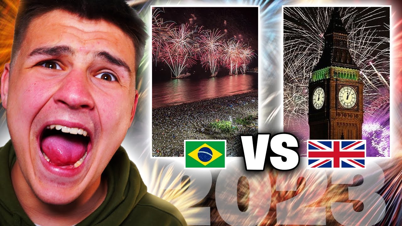 ANO NOVO BRASIL X INGLATERRA 2023 | Britânico Reage