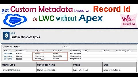How to retrieve custom metadata records based on recordId without Apex SOQL in Lightning Web – LWC
