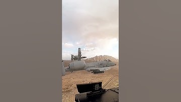 A-10 Thunderbolt II in flight #short #shorts