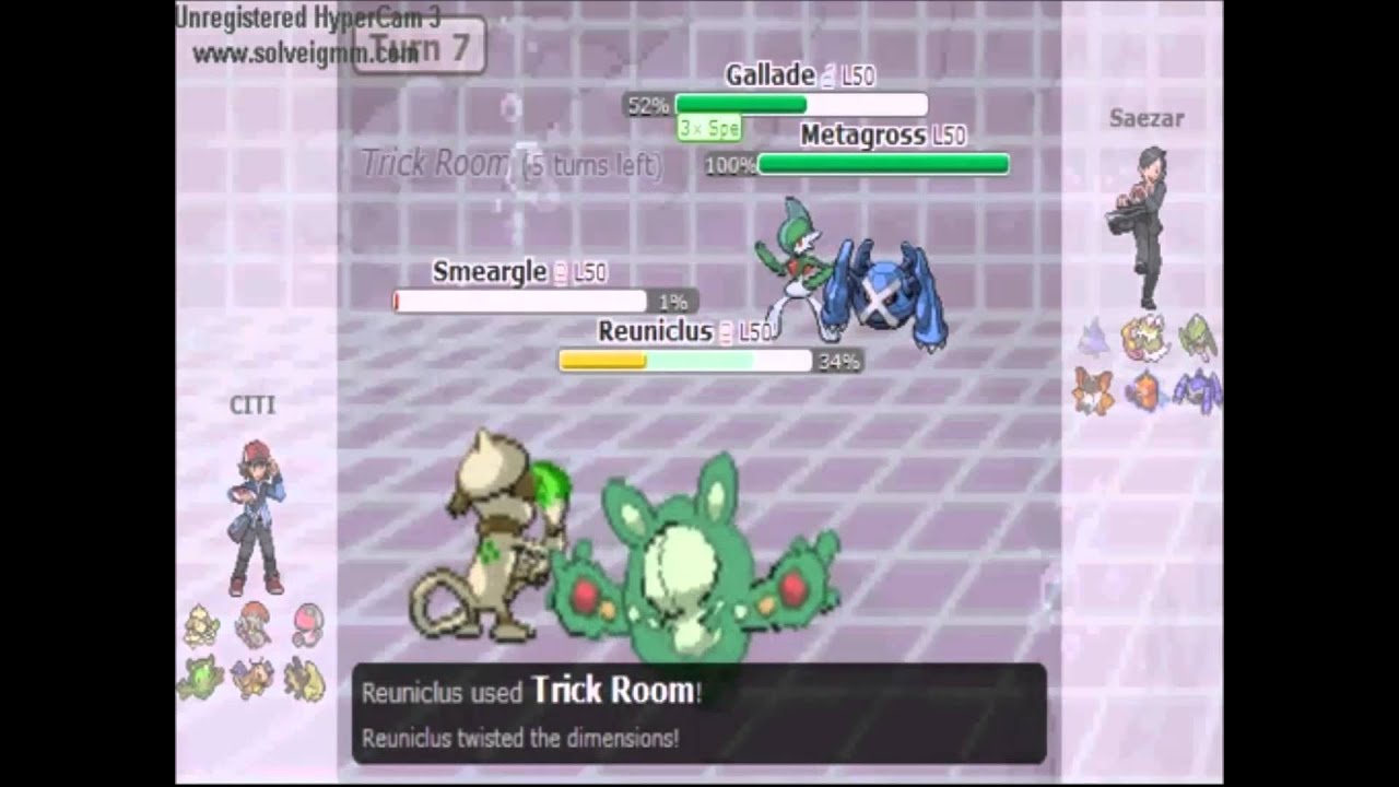 Pokemon Showdown VGC Battle Trick Room Team 3 YouTube