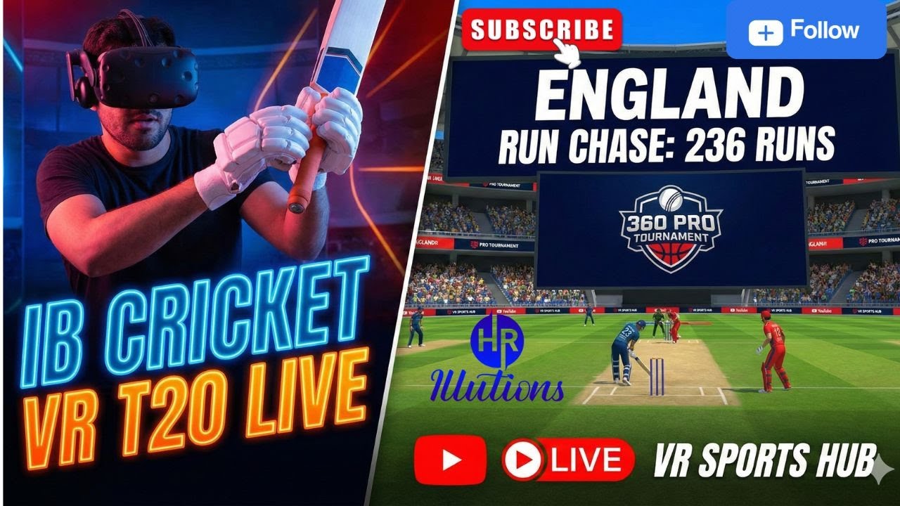 VR Cricket: 236 Run Chase vs England (Intense!)